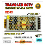 Power Supply Trafo Indoor Promo DC 5V 40A 200W | SLIM + FAN